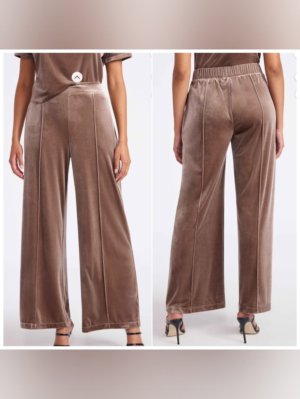 SOFIA BY SOFIA VERGARA | Women's Velvet Wide Leg Pants